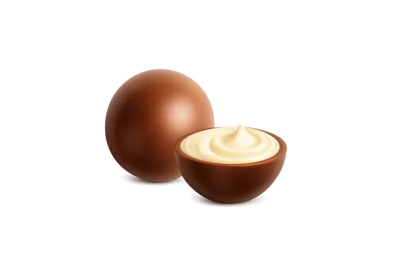 Maxtris Boule pralinky z mliečnej čokolády s náplňou z bielej čokolády 180g