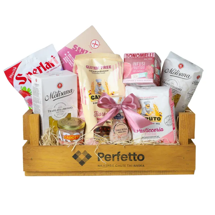 Drevený darčekový kôš -  Florence