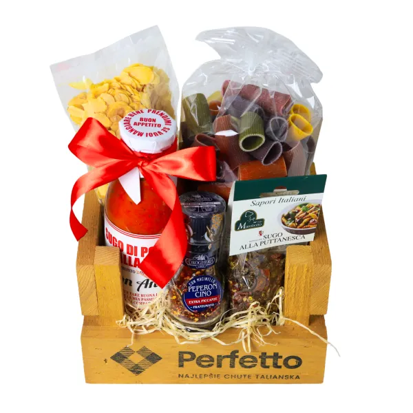 Drevený darčekový kôš - Portofino