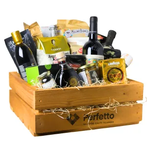 Drevený darčekový kôš -  Livorno