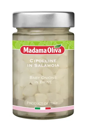 Madama Oliva jarná cibuľka v slanom náleve 310g