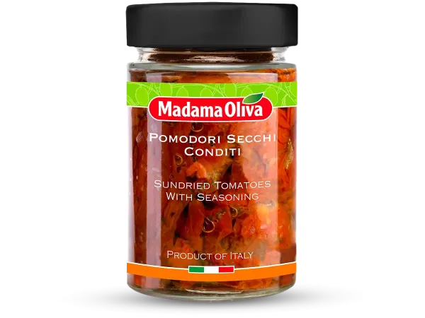 Madama Oliva sušené paradajky s korením 300g