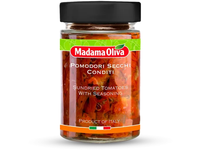 Madama Oliva sušené paradajky s korením 300g