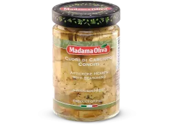 Madama Oliva artičokové srdcia v náleve 300g thumbnail-1