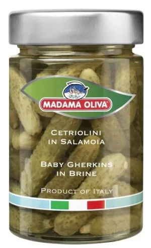 Madama Oliva nakladané uhorky v slanom náleve 300g