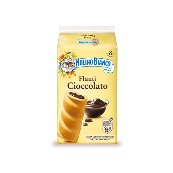 ZACHRÁŇ MA Mulino Bianco Flauti s čokoládovou náplňou 280g