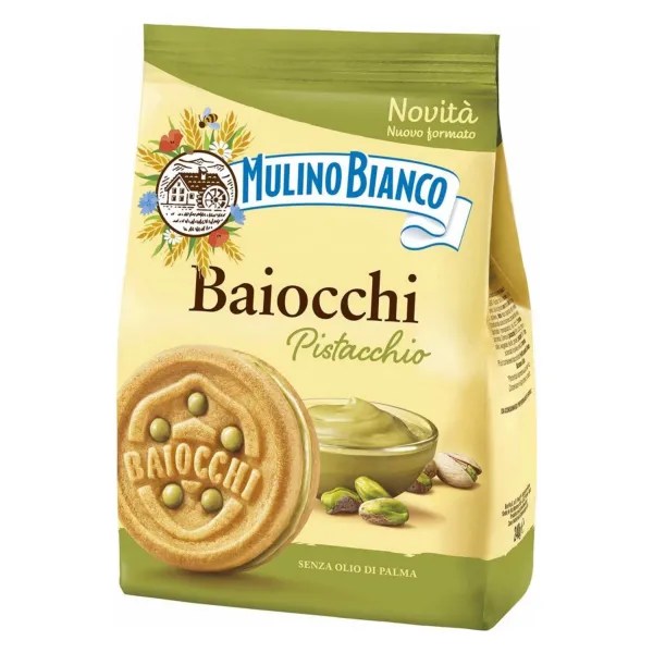 Mulino Bianco pistáciové Baiocchi 240g