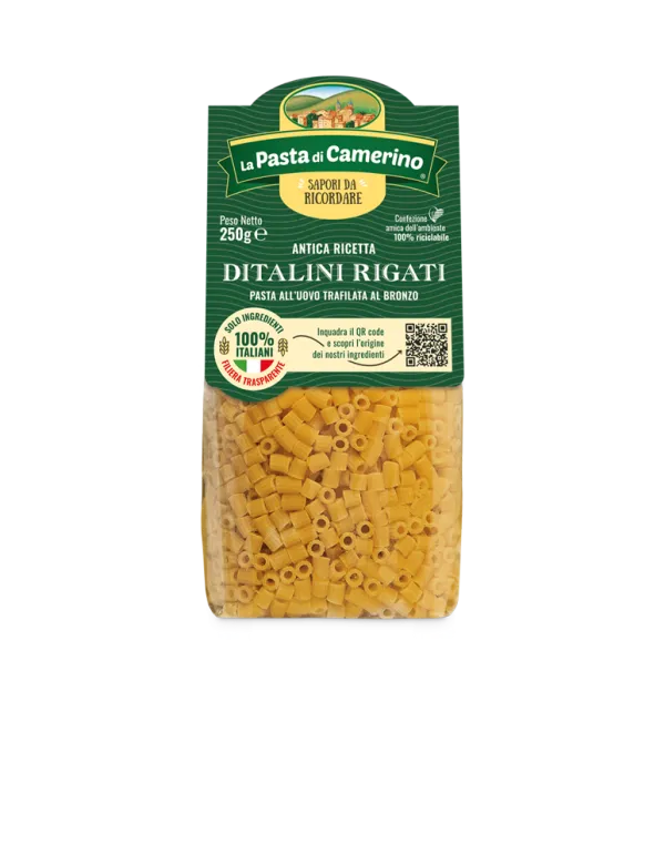 La Pasta di Camerino vaječné cestoviny Ditalini Rigati 250g