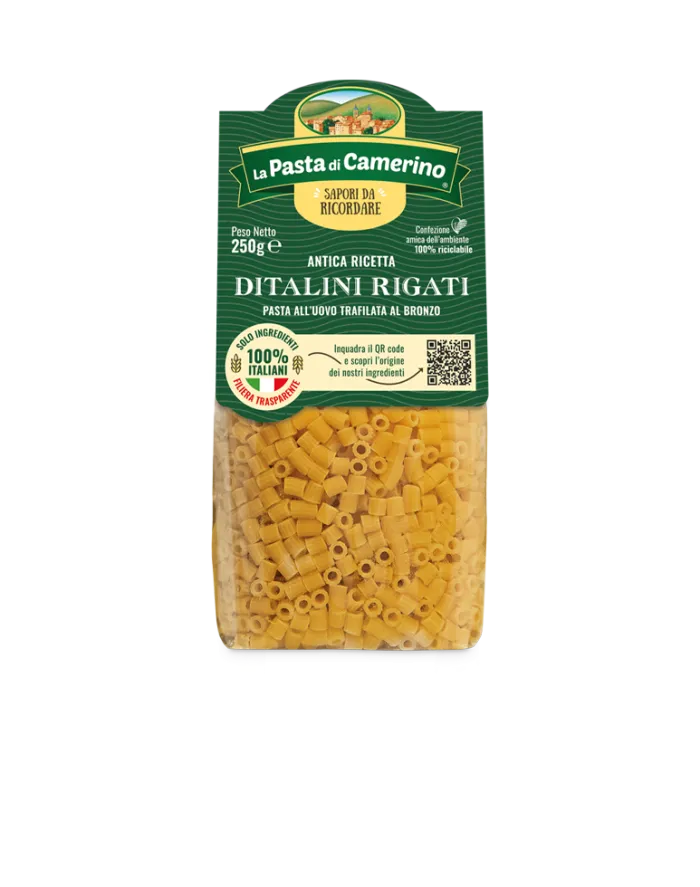 La Pasta di Camerino vaječné cestoviny Ditalini Rigati 250g