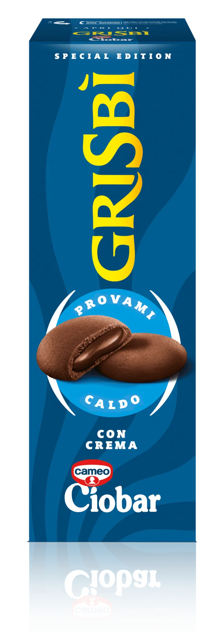 ZACHRÁŇ MA Vicenzi Grisbi sušienky s čokoládovým pudingom od Ciobar 112g