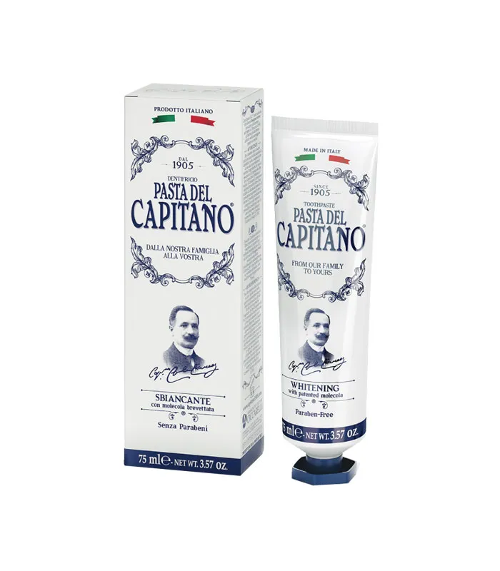 Pasta Del Capitano 1905 zubná pasta s bieliacim účinkom 75ml