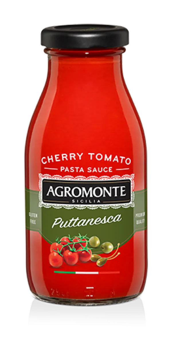 Agromonte paradajková omáčka Puttanesca s olivami 260g
