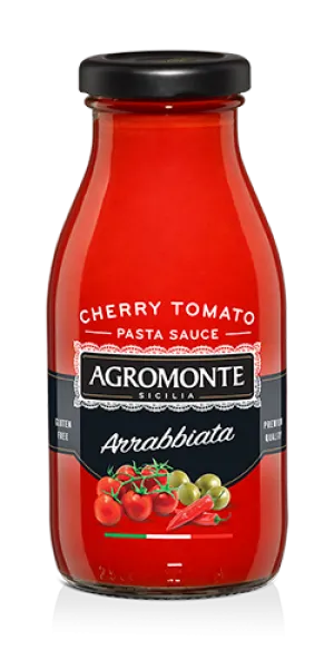 Agromonte paradajková omáčka Arrabbiata s olivami a čili papričkami 260g