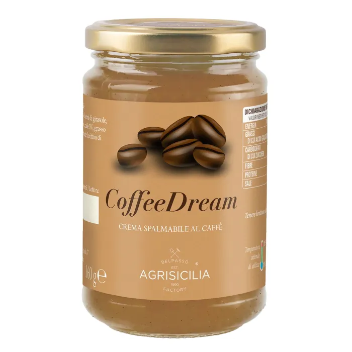 Agrisicilia CoffeeDream kávová nátierka 330g
