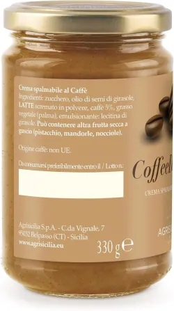 Agrisicilia CoffeeDream kávová nátierka 330g thumbnail-2