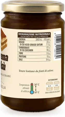 Agrisicilia Crema Misù tiramisu nátierka 350g thumbnail-2