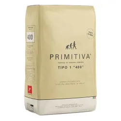 POŠKODENÝ OBAL Molino Pasini talianska múka Primitiva 400 Tipo "1" 10kg thumbnail-1