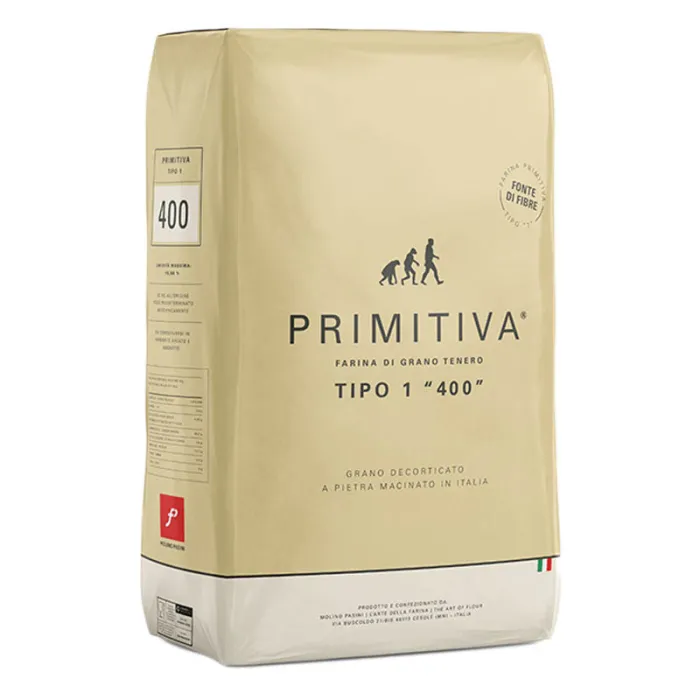 POŠKODENÝ OBAL Molino Pasini talianska múka Primitiva 400 Tipo "1" 10kg