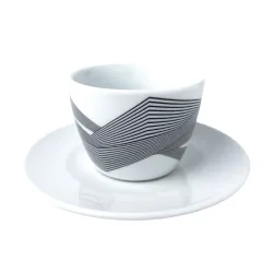 Caffé Diemme šálka Optical rovné línie cappuccino L 150ml thumbnail-2