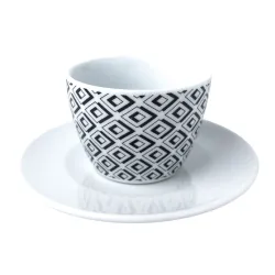 Caffé Diemme šálka Optical diamant cappuccino L 150ml thumbnail-1