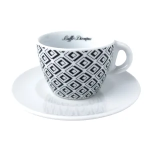 Caffé Diemme šálka Optical diamant cappuccino L 150ml