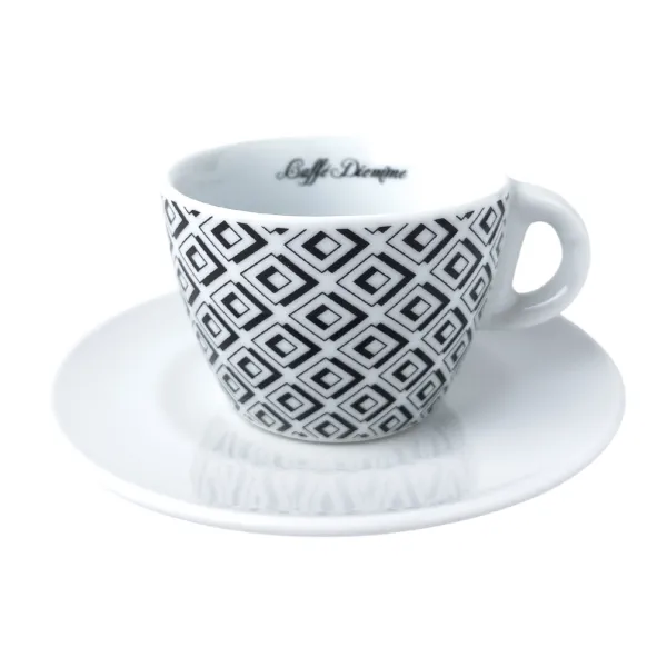 Caffé Diemme šálka Optical diamant cappuccino L 150ml