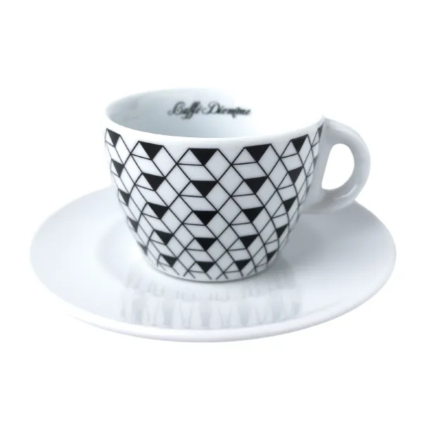 Caffé Diemme šálka Optical trojuholník  cappuccino L 150ml