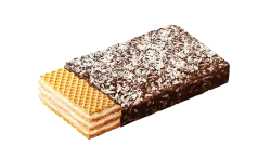 ZACHRÁŇ MA Grisbi oblátky s mliečnym krémom obalené v čokoláde a posypané kokosom 120g thumbnail-2