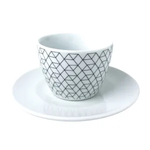 Caffé Diemme šálka Optical štvorec cappuccino L 150ml