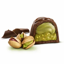 Witor´s pralinky z mliečnej čokolády s krémovou pistáciovou plnkou a sekanými pistáciami 200g thumbnail-2