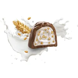 Witor´s pralinky z mliečnej čokolády s krémovou plnkou a cereáliami 200g thumbnail-2