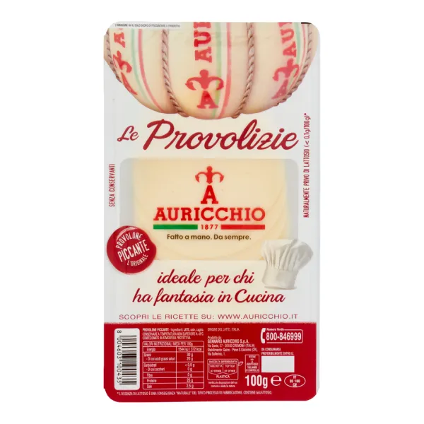 Auricchio Le Provolizie plátkový pikantný syr 100g