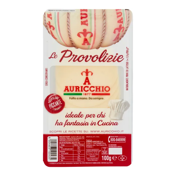 Auricchio Le Provolizie plátkový pikantný syr 100g