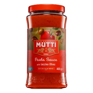 Mutti paradajková omáčka s olivami Leccino 400g