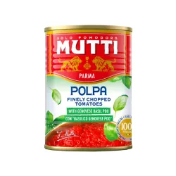 Mutti krájané paradajky La Polpa s bazalkou 400g thumbnail-1