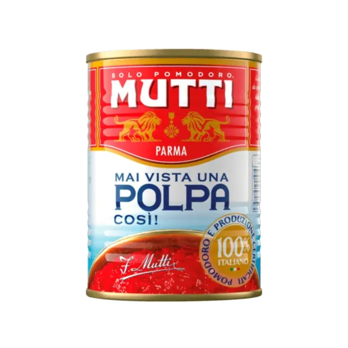Mutti krájané paradajky La Polpa  400g