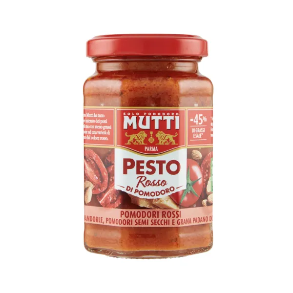 Mutti pesto z červených paradajok 180g