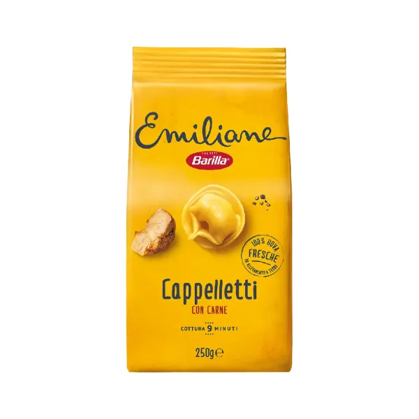 Barilla Emiliane vaječné Cappelletti s bravčovým mäsom 250g
