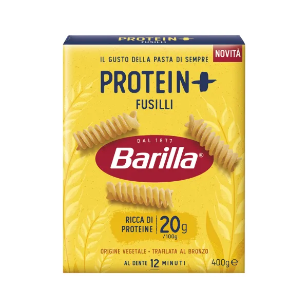 Barilla proteínové Fusilli 400g