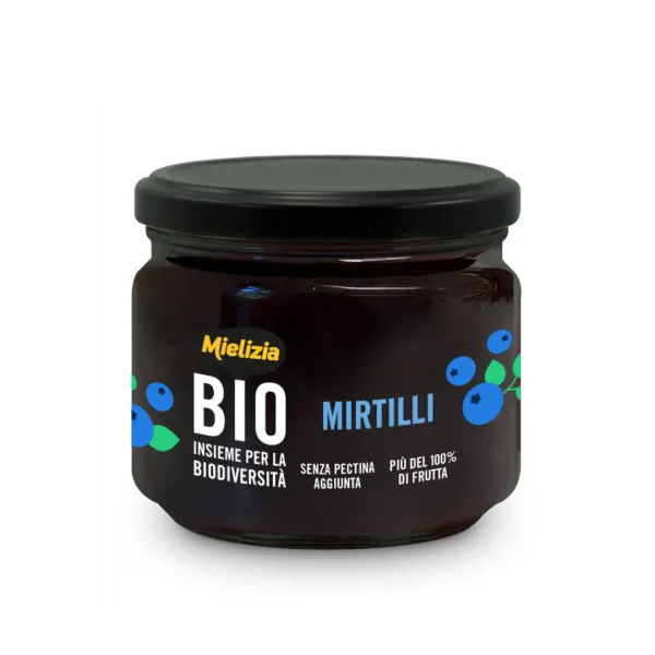 Mielizia Bio čučoriedková ovocná composta s medom 250g