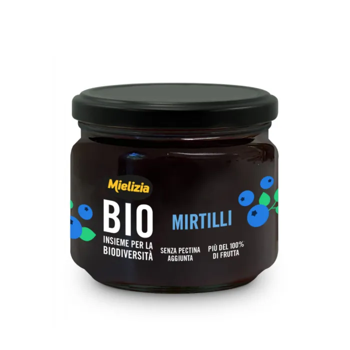 Mielizia Bio čučoriedková ovocná composta s medom 250g