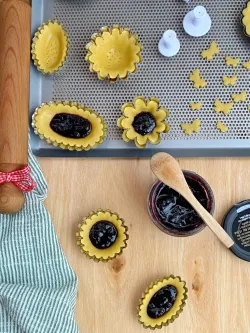 Mielizia Bio čučoriedková ovocná composta s medom 250g thumbnail-3