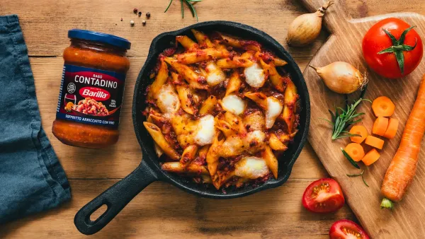 Barilla ragú Contadino s červeným vínom 300g