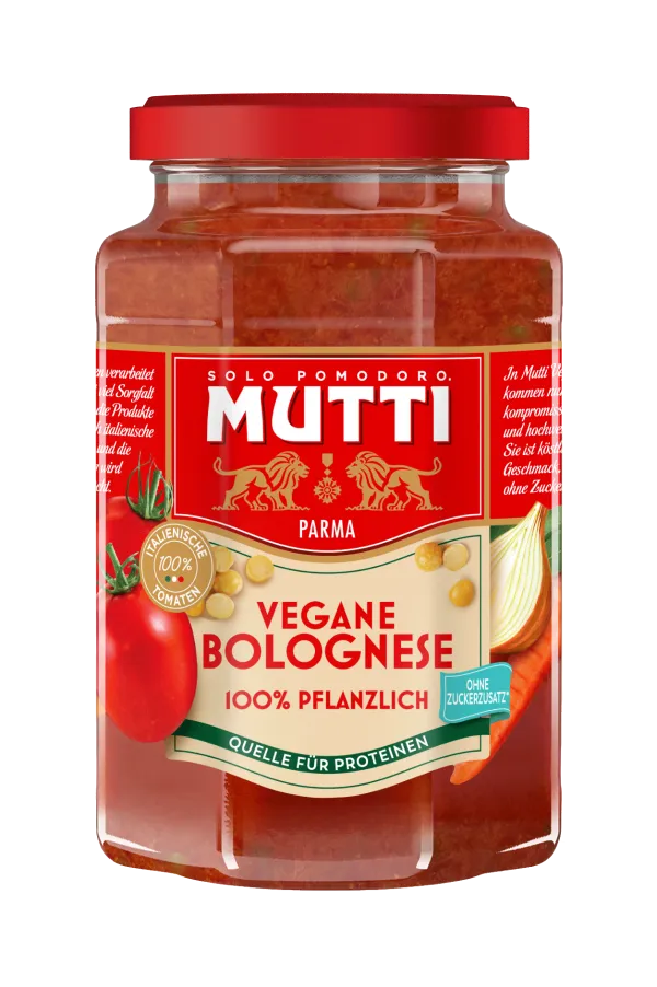 Mutti paradajková omáčka Vegan Bolognese 280g