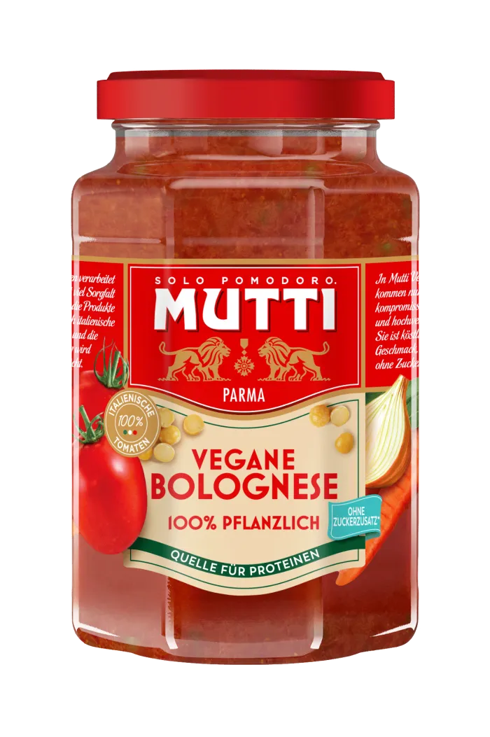 Mutti paradajková omáčka Vegan Bolognese 280g