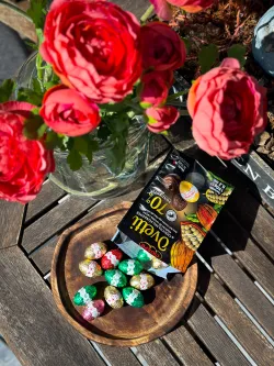 Crispo Ovetti vajíčka z horkej čokolády 70% s kakaovým krémom 150g thumbnail-2