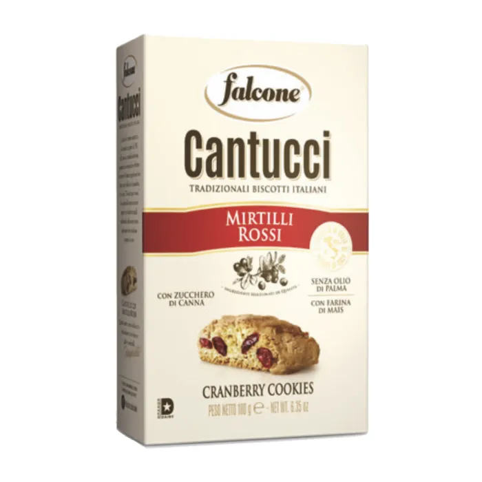 Falcone Cantucci s brusnicami 180g
