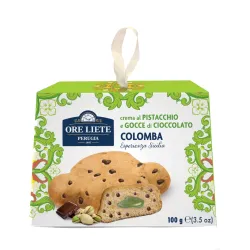 Ore Liette Mini Colomba s kúskami čokolády a pistáciovým krémom  100g thumbnail-1