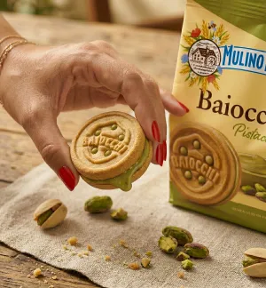 Mulino Bianco pistáciové Baiocchi 240g