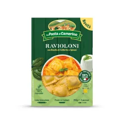 La Pasta di Camerino chladené vaječné Ravioloni plnené ricottou a špenátom 250g thumbnail-1